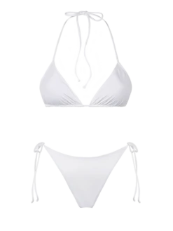 MC2 Saint Barth Woman White Triangle Bikini