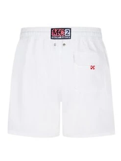Alternative view of MC2 Saint Barth Man White Comfort Swim Shorts