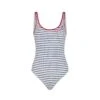 MC2 Saint Barth One Piece Swimsuit With Love St. Barth Embroidery 1 MC2 Saint Barth One Piece Swimsuit With Love St. Barth Embroidery -MC2 Saint Barth Store woman onepiece stripes swimsuit 4